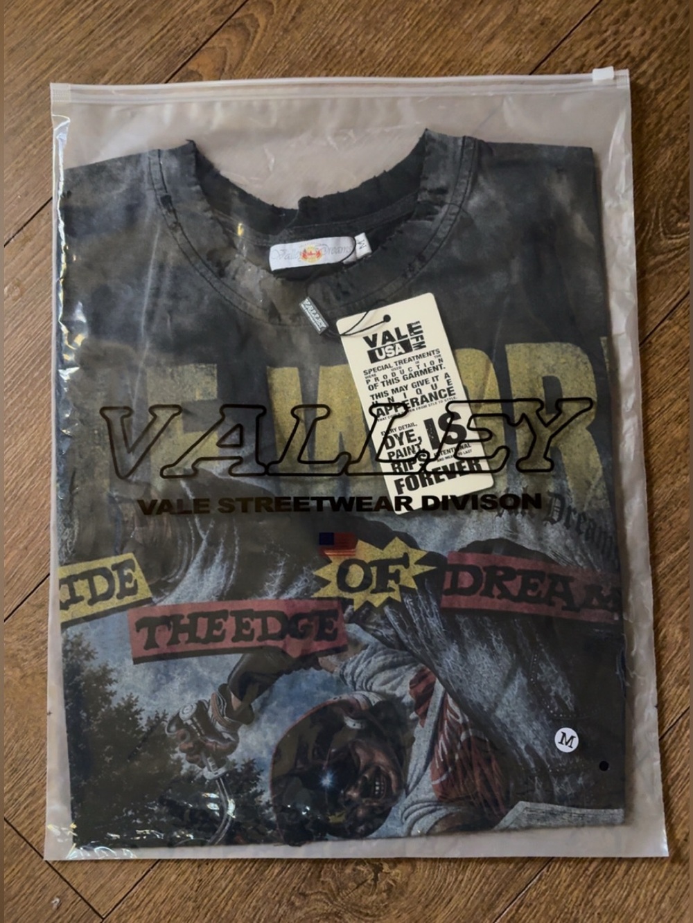 Vale Forever "Newspaper" Tee